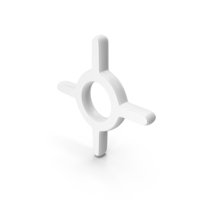 Target Symbol White PNG & PSD Images