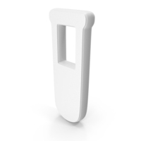 Test Tube Symbol White PNG & PSD Images