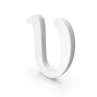 White Upsilon Greek Symbol PNG & PSD Images