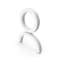 White User Symbol PNG & PSD Images