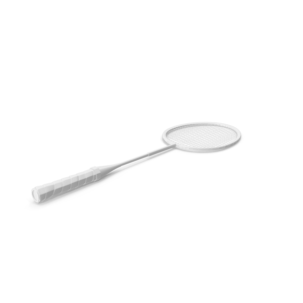 Badminton Bat White PNG & PSD Images