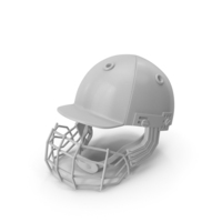 Cricket Helmet White PNG & PSD Images