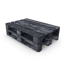 Double Wood Pallet Dark Painted PNG & PSD Images