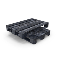 Double Wood Pallet Dark Painted PNG & PSD Images