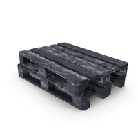 Double Wood Pallet Dark Painted PNG & PSD Images