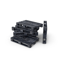 Wood Pallet Dark Painted Multi PNG & PSD Images