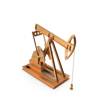 Oil Pump Gold PNG & PSD Images