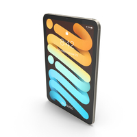 iPad Mini 2021 Starlight PNG & PSD Images