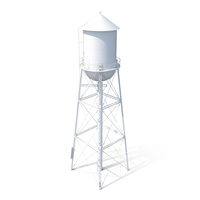 Water Tower PNG & PSD Images