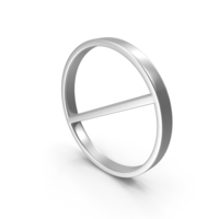 Metal Forbidden Symbol PNG & PSD Images