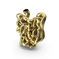 Gold Small Intestine PNG & PSD Images