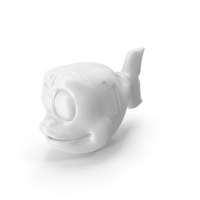 Cartoon Fish White PNG & PSD Images