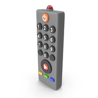 Cartoon Remote Control Black And White PNG & PSD Images