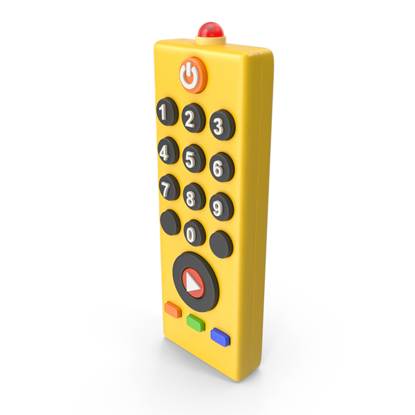 Cartoon Remote Control Yellow PNG & PSD Images