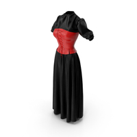 Corset Dress PNG & PSD Images
