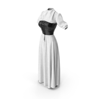 Corset Dress PNG & PSD Images