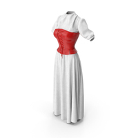 Corset Dress PNG & PSD Images