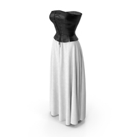 Corset With Skirt PNG & PSD Images