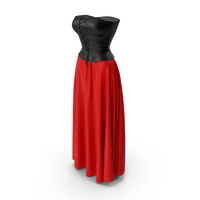 Corset With Skirt PNG & PSD Images
