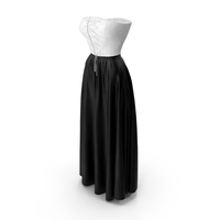 Corset With Skirt PNG & PSD Images
