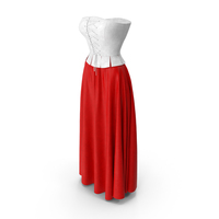 Corset With Skirt PNG & PSD Images