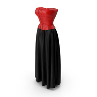 Corset With Skirt PNG & PSD Images