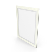 Ivory Art Frame PNG & PSD Images