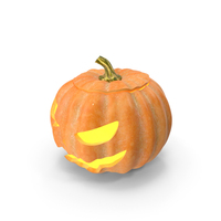 Halloween Pumpkin With Light PNG & PSD Images