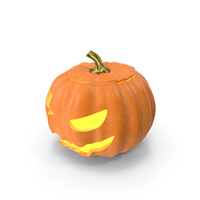 Halloween Pumpkin With Light PNG & PSD Images
