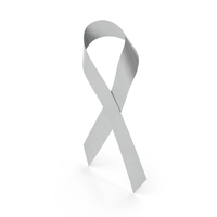 Grey Ribbon Awareness PNG & PSD Images
