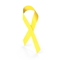Yellow Ribbon Awareness PNG & PSD Images