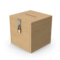 Wooden Ballot Box PNG & PSD Images