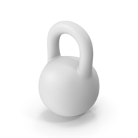 Monochrome Kettlebell PNG & PSD Images
