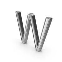 W Chrome PNG & PSD Images