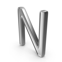 N Chrome PNG & PSD Images