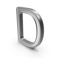D Chrome PNG & PSD Images