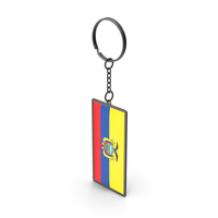 Ecuador Keychain Flag PNG & PSD Images