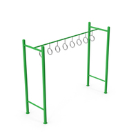 Playground Climber Green PNG & PSD Images