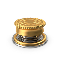 Gold Button PNG & PSD Images