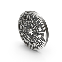 Zodiac Symbol Silver PNG & PSD Images
