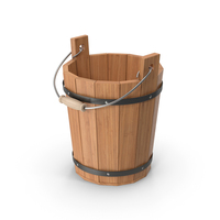 Wooden Bucket PNG & PSD Images