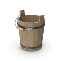 Wood Bucket PNG & PSD Images