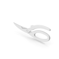 Monochrome Kitchen Scissors PNG & PSD Images