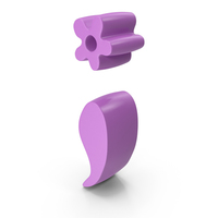 Hippie Semicolon PNG & PSD Images