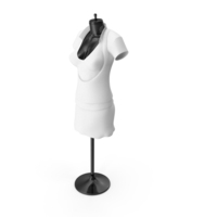 Party Dress White PNG & PSD Images
