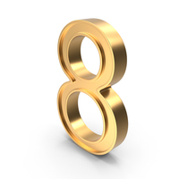 8 Gold PNG & PSD Images