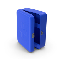 First Aid Box Blue PNG & PSD Images
