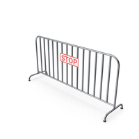 Temporary Fence With Sign STOP PNG & PSD Images