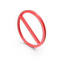 Forbidden Symbol PNG & PSD Images