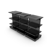 Double Sided Solid Shelf PNG & PSD Images